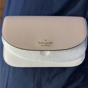 Kate Spade Tan Leather Clutch